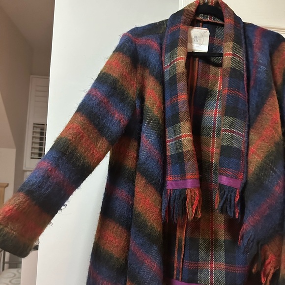 Anthropologie “Hei Hei” Plaid Tartan Coat - Picture 6 of 7